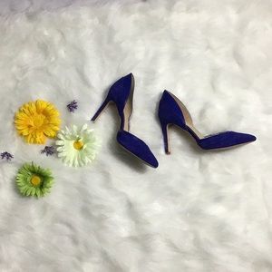 Gianni Bini Blue Suede Heels🛍